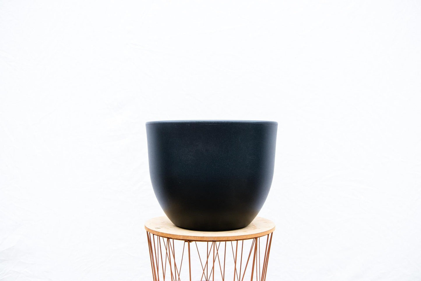 Eggy Pflanztopf Anthrazit Ø100 cm – Moderner Design-Topf