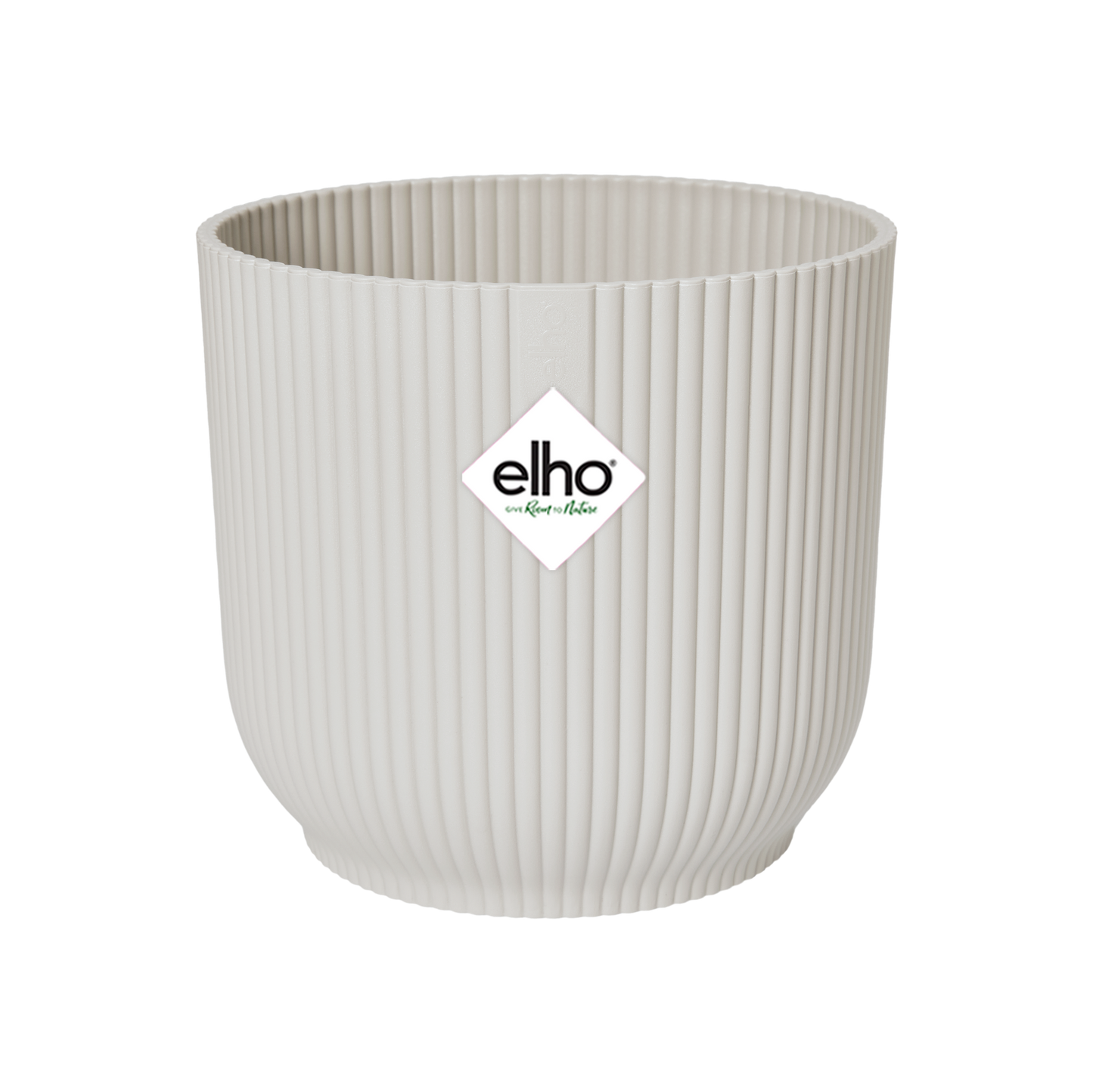 Elho Vibes Fold Weißer Pflanztopf Ø25cm – Modern & Stilvoll