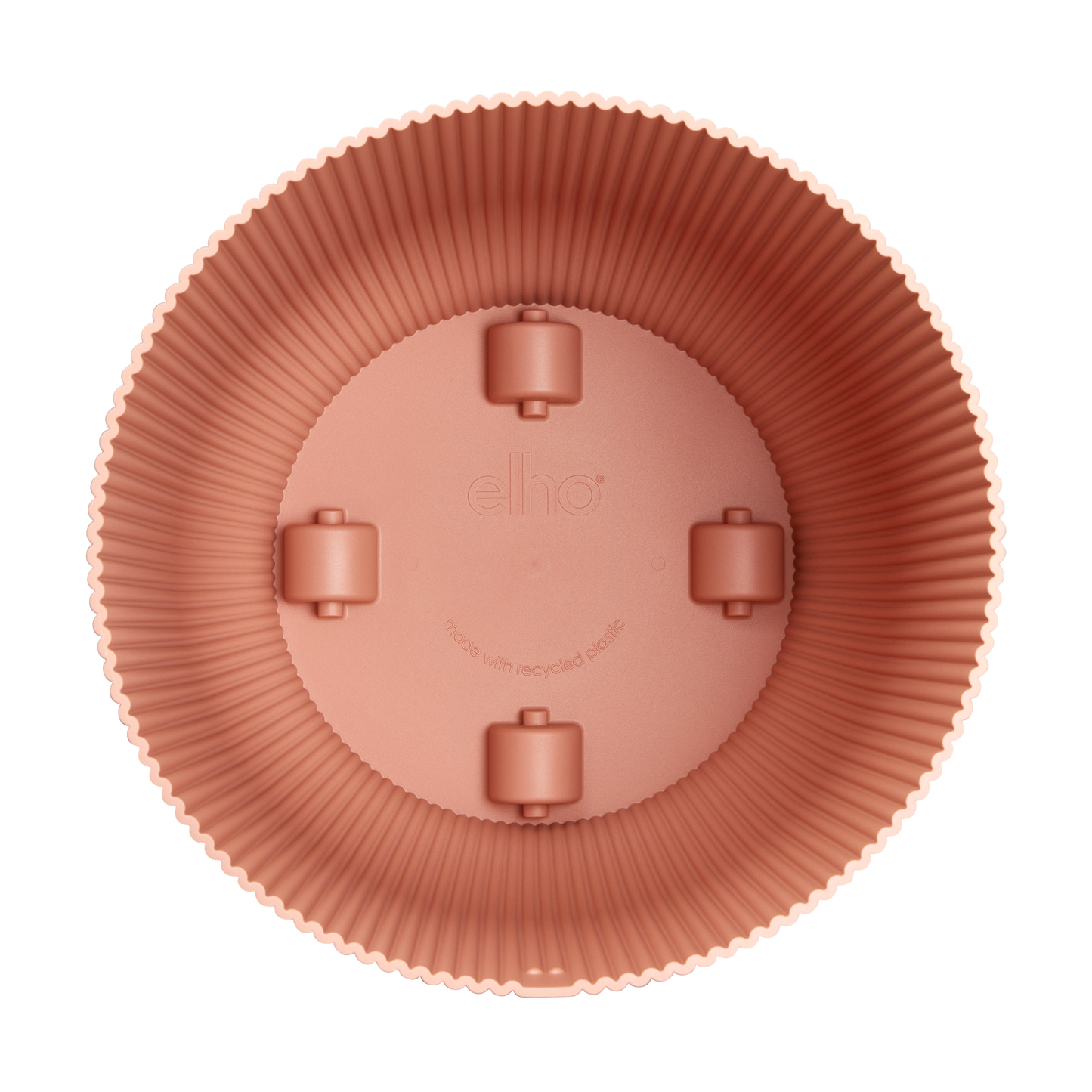 Elho Vibes Fold Pflanztopf Rosa mit Rollen Ø35 cm