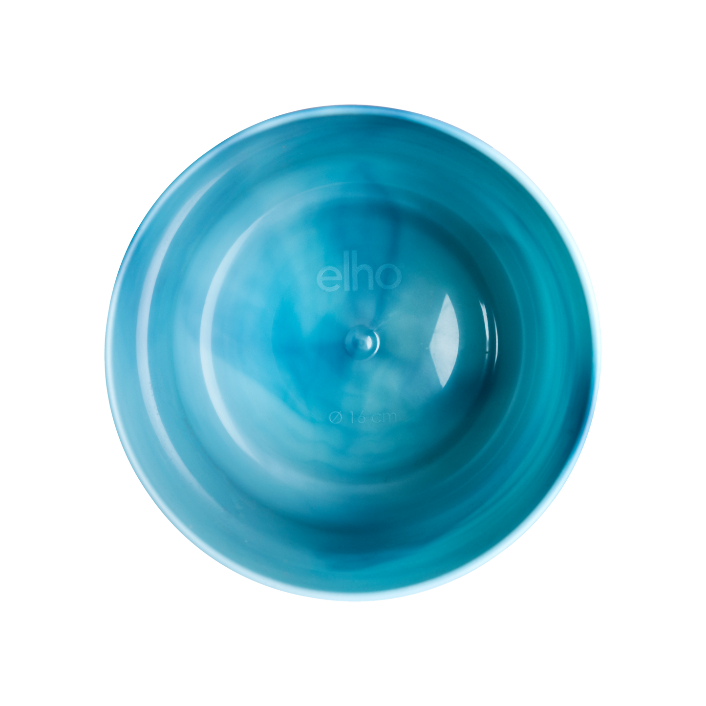 Blumentopf Atlantikblau Ø22cm – Elho Ocean Round