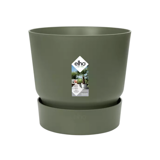 Elho greenvile round leaf green - D25cm
