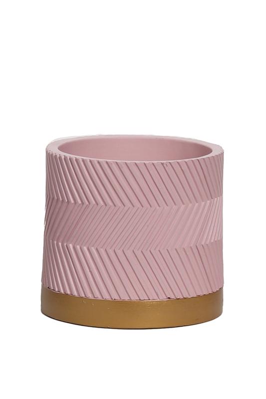 Pot Groovy Pink Matte D15