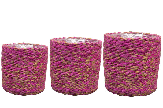 Topf Malin Rosa - D19cm - H18cm - D12H12