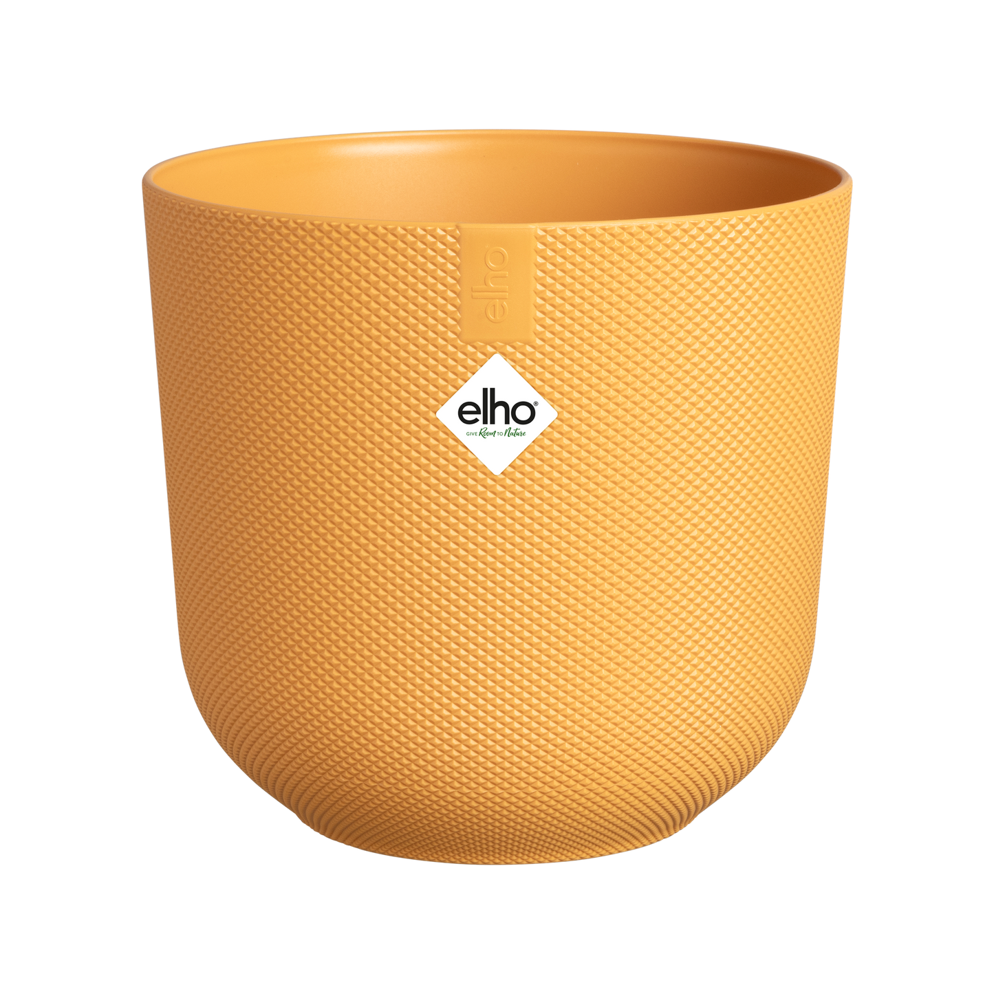 Gelber Elho Jazz Round Pflanztopf Ø19cm für Innen & Außen