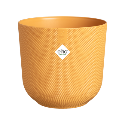 Gelber Elho Jazz Round Pflanztopf Ø19cm für Innen & Außen