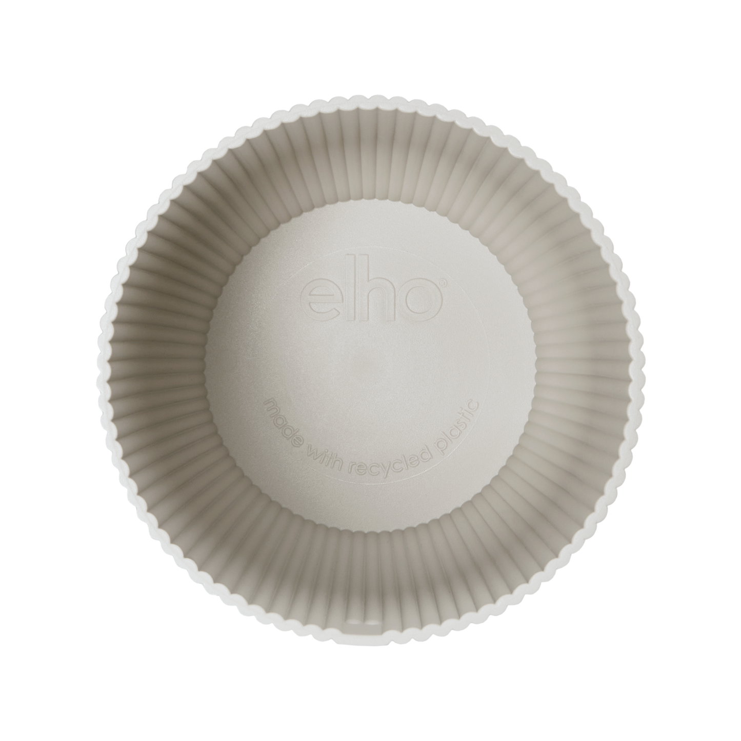 Elho Vibes Fold Weißer Pflanztopf Ø25cm – Modern & Stilvoll
