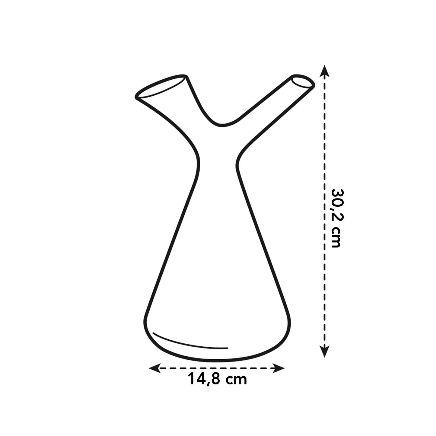 Gießkanne Ocker 1,7L – Stilvolle Bewässerung für Zimmer & Garten