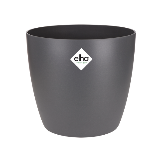 Elho Brussels Round Pflanztopf Anthrazit 20 cm