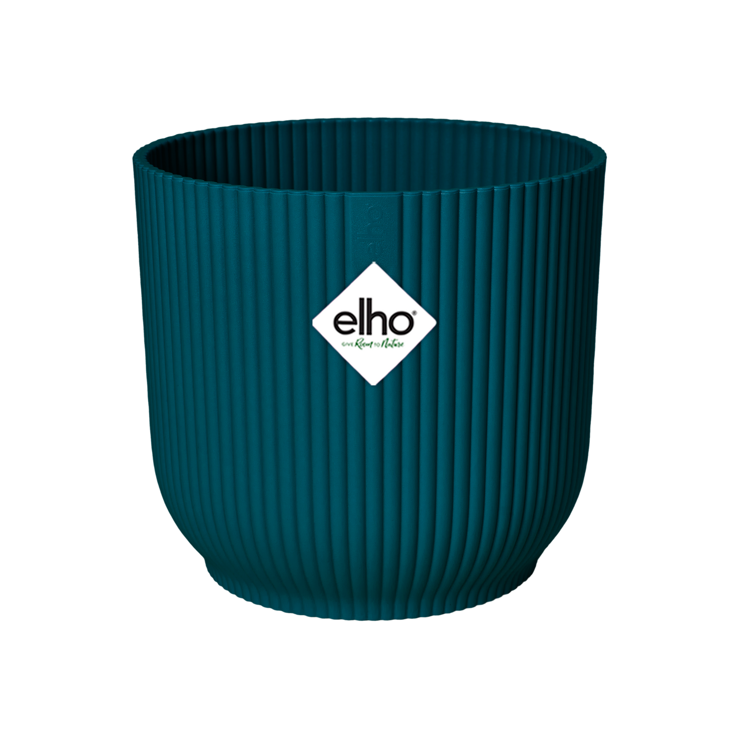 Blauer Pflanztopf Ø30cm – Elho Vibes Fold Round