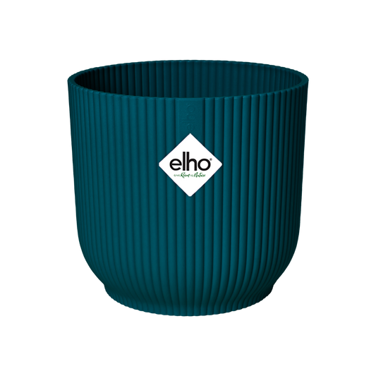 Blauer Pflanztopf Ø30cm – Elho Vibes Fold Round