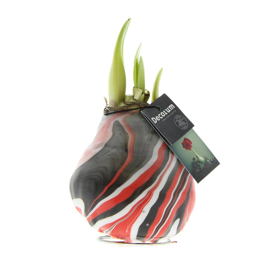 No Water Flowers Waxz® Artooz Earth Red(Decorum) - ↕15cm
