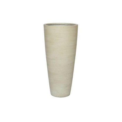 Dax Beige Washed Topf L – Rustikaler Pflanztopf für Stilvolle Pflanzen
