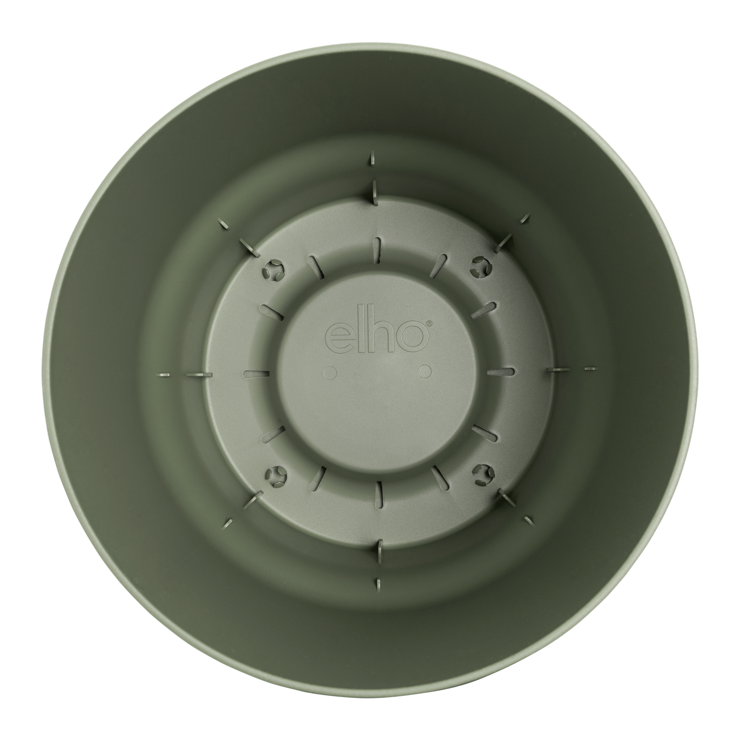 Elho Greenville Round Pflanztopf Grün D18