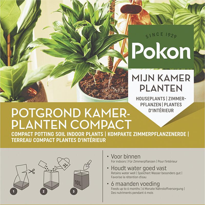 Coco Blumenerde Zimmerpflanzen Kompakt - 10L