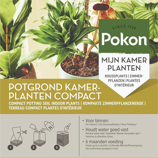 Coco Blumenerde Zimmerpflanzen Kompakt - 10L