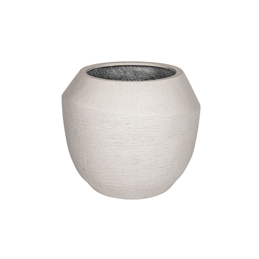 Ruvido Sand Pflanztopf Ø54 cm in Sandstein-Optik