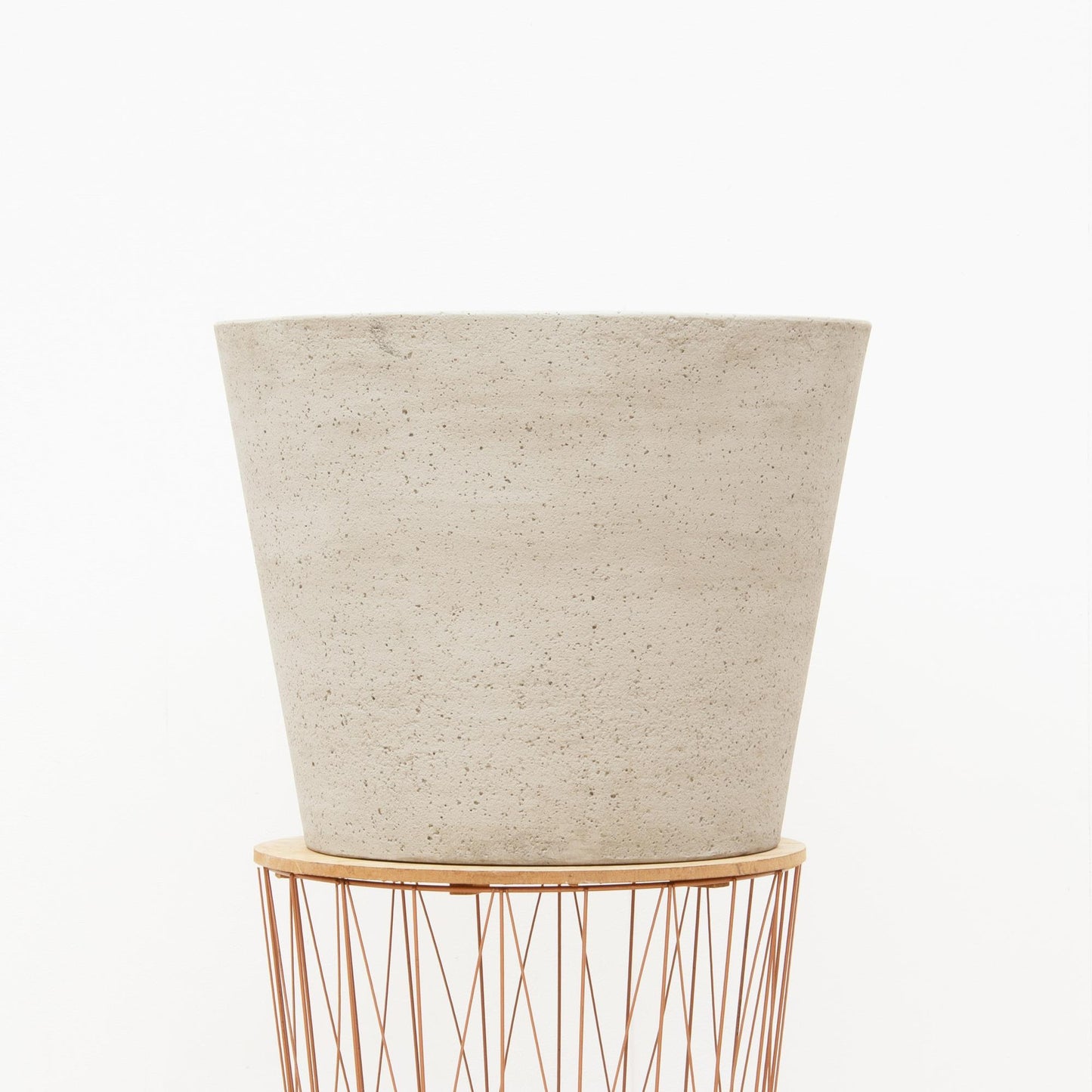 Beige Pflanzschale in Used-Look – 50x40 cm, M