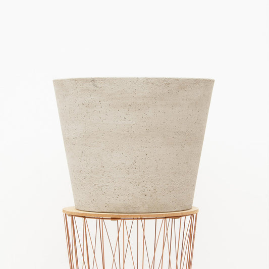 Beige Pflanzschale in Used-Look – 50x40 cm, M