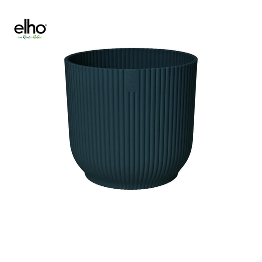 Blauer Pflanztopf Ø30cm – Elho Vibes Fold Round