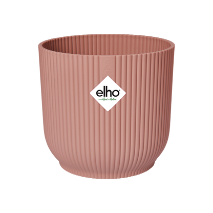 Rosa Übertopf Geriffelt D14 – Elho Vibes Fold Round